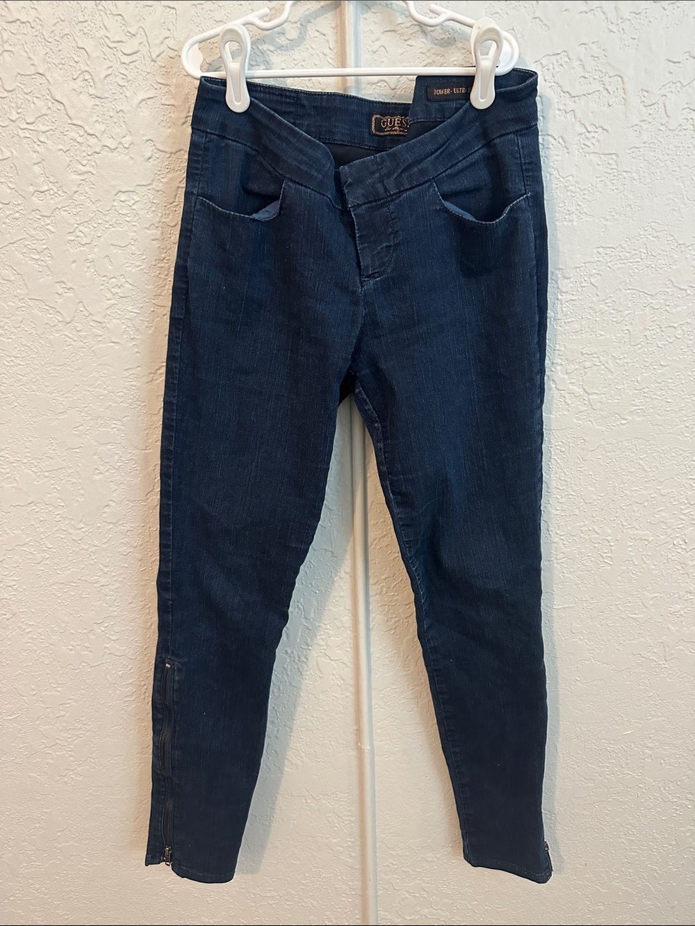 Guess Women’s Dark Wash Power-Ultra Skinny Stretch Jeans Size 27